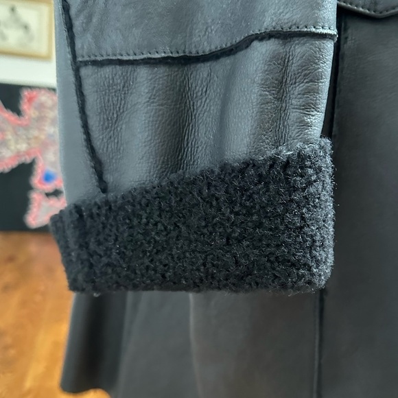 Armani Colleczione Men’s Sheepskin Coat - light weight - NWOT - Picture 4 of 9